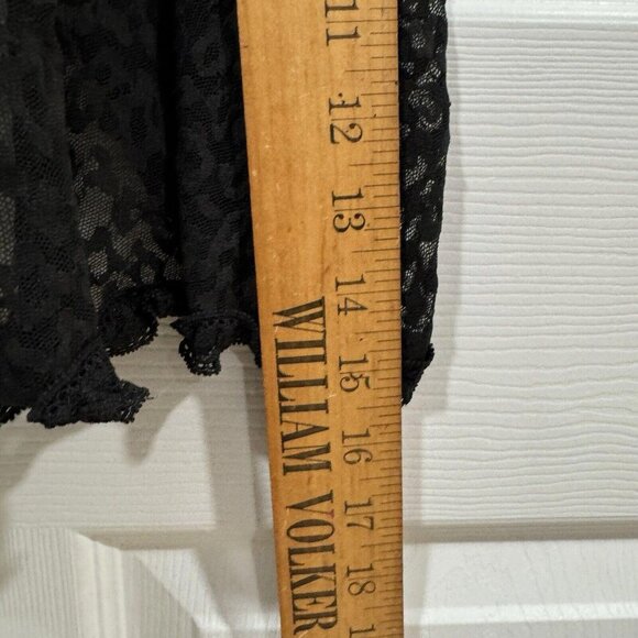 women's victoria secret VS The Lacie Babydoll Black Cheetah Bow Size Medium M‎ - Picture 6 of 7